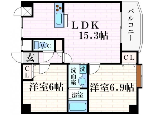 シティプラザ芦屋西　203号室